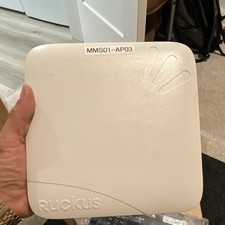Ruckus MMS01-AP03 Wireless Access Point White Wi-Fi Network Device Indoor