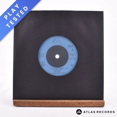 The A's - After Last Night - 7'' Vinyl Record - EX