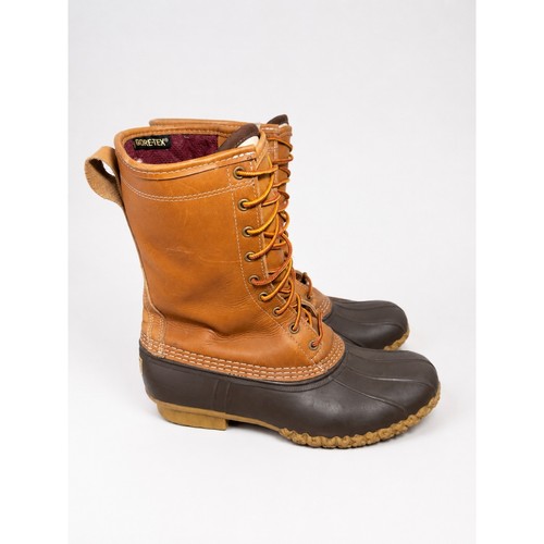 L.L. Bean Bean Boots Men 9M Gore-Tex Thinsulate 10" Hunting Duck Boots USA Made