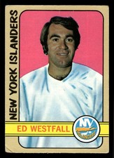 1972-73 Topps Ed Westfall #159 - New York Islanders - (Low Grade)