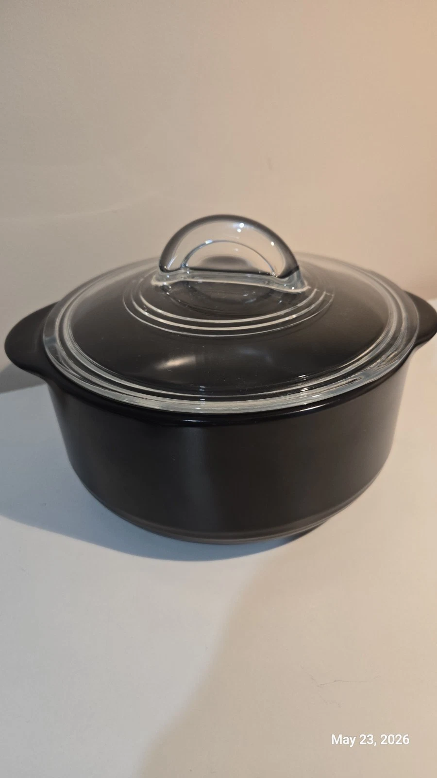 Pampered Chef Rockcrok 2 Qt Casserole Dish with Lid, Used
Opens in a new window or tab