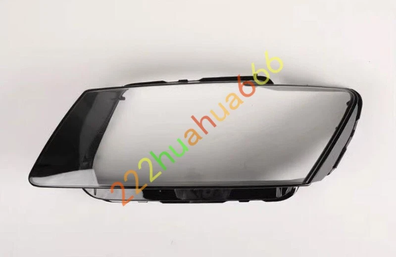 Pair Headlight Lens Clear Cover Shell + Glue For Audi Q5 2009-2012 - Image 3 of 4