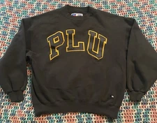 Vintage 90’s Russell Athletic PLU Pacific Lutheran University Sweatshirt Fits XL