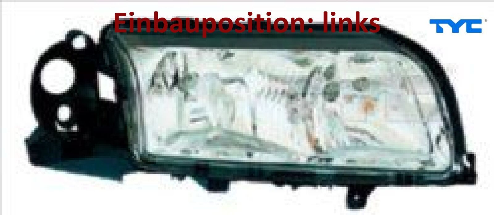 TYC 20-5754-18-2 Hauptscheinwerfer links Scheinwerfer Frontscheinwerfer