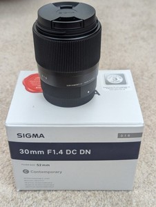 Sigma 30mm f/1.4 DC DN Contemporary Lens For Sony E Mount