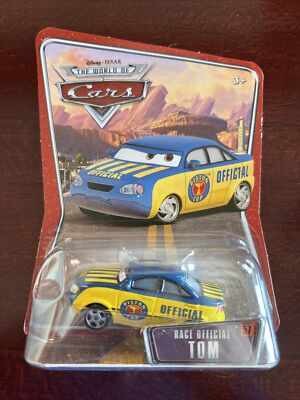 Disney Pixar The World of Cars - Race Official Tom # 57 - Mattel