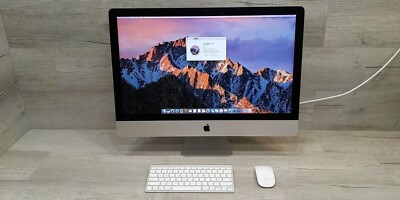 Apple iMac (27-Inch Late 2015) 4.0GHz Intel Core i7, 512GB SSD
