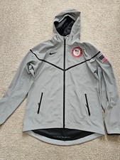Nike 2012 Olympic Team Usa 3m Reflective Jacket Windbreaker Size L Rare