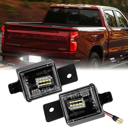 For Chevy Silverado GMC Sierra 2014-18 BRIGHT SMD 15-LED License Plate Light US - Foto 16 di 16