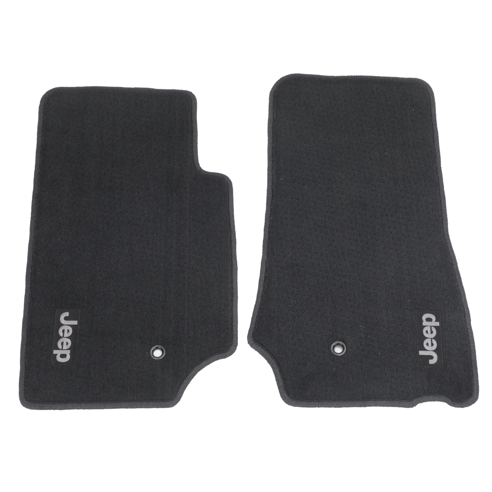 Juego de alfombrillas de piso delanteras para Jeep Wrangler 2007-2013 (N/P GENUINE)