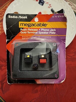 RadioShack 274-631 Megacable Push-Release Speaker Terminal Plate