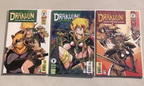 Drakuun 3 Comics Johji Manabes Studio Proteus 1997 Manga Die Rache des Gustav
