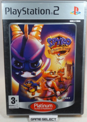 Spyro A Hero'S Tail THE DRAGON Sony PS2 Playstation 2 PAL - Komplett