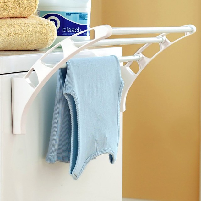 Clothes Drying Rack 3 Bar Radiator Washer Dryer Clothes Horse