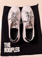 chaussure blanche The kooples nouvelle jamais utilisé sans boites avec sac 