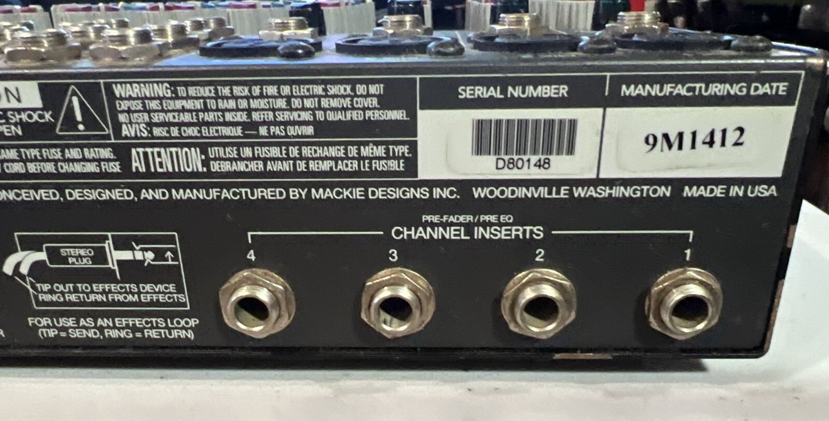 Mackie Micro Series 1202 12-Channel Mic/Line Compact Mixer