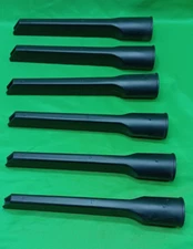 Lot of Six 6 Half Dozen Vacuum  Crevice Nozzle Tool Attachment 9" Unbranded