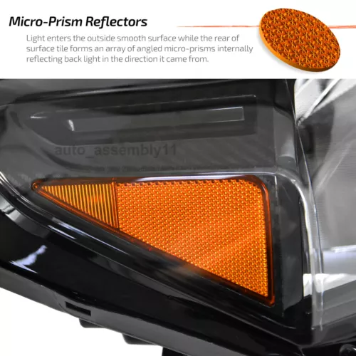 For 2023-2025 Chevrolet Colorado Halogen Headlight Lamp Assembly Passenger Right - Picture 7 of 10