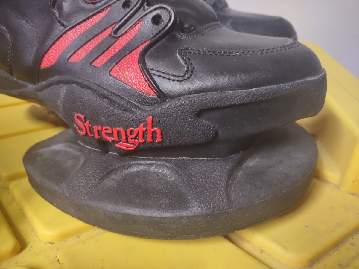 Strength Polymetric Shoes Red and Black Size 9.5 basketball strength training shoes products for sale | eBay main image 3