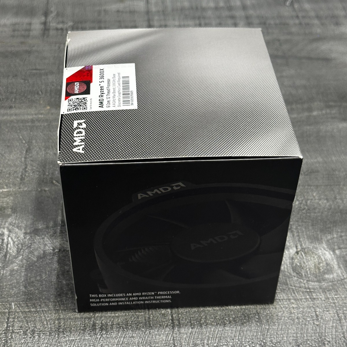 AMD Ryzen 5 3600X 100-000000022 6-Core 4.4GHz Max Turbo Speed CPU