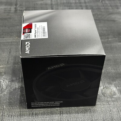 AMD Ryzen 5 3600X 100-000000022 6-Core 4.4GHz Max Turbo Speed CPU AMD Ryzen 5 3600X 100-000000022 6-Core 4.4GHz Max Turbo Speed CPU
