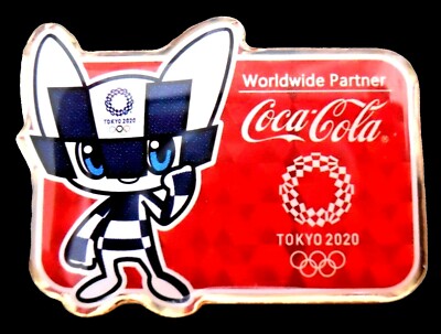 Coca-Cola オリンピック東京2020 アート BEAUTIFUL TOKYO 2020 COKE COCA COLA OLYMPIC GAMES PIN JAPANESE