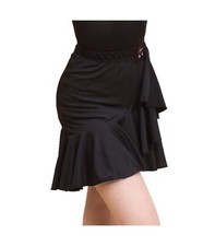 SY2004 kid latin ballroom dance professional cross lotus leaf shape design sk...