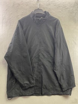 Greg Norman Men's 2XL Golf Windbreaker Rain Jacket Lined Full Zip Black XXL