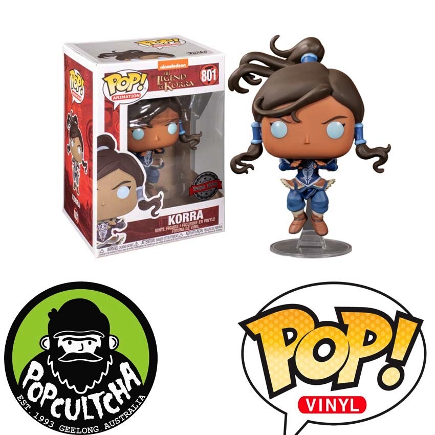 The Legend Of Korra - Korra In Avatar State Pop! Vinyl Figure &Quot;New&Quot;