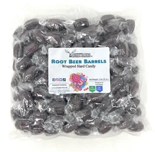 Root Beer Barrels Hard Candy, 4 lbs. ~ YANKEETRADERS® ~ FREE SHIPPING