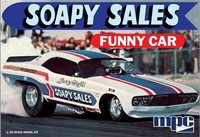 Mpc 1:25 Soapy Sales Dodge Challenger Funny Car Model Kit Mpc831 Mpc 1:25 Soapy Sales Dodge Challenger Funny Car Model Kit Mpc831