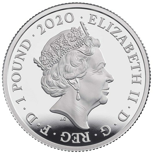 Queen イギリス 2020年 銀貨 UK Half Ounce Silver クイーン Queen 2020 UK Half Ounce Silver