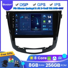 Für Nissan X-Trail T32 Qashqai J11 Android14 Car Autoradio GPS Navi Carplay DAB+