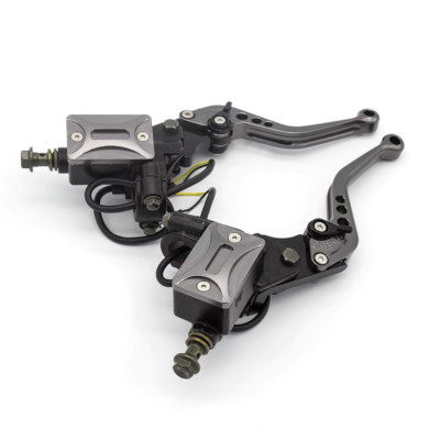 50-300CC Brake Clutch Master Cylinder Levers Hydraulic Reservoir Universal