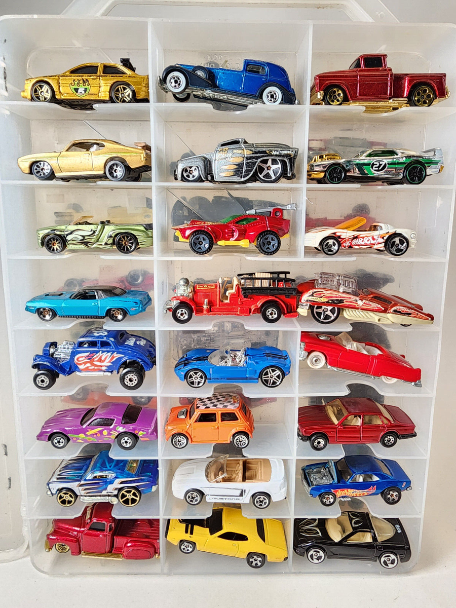 FULL Carry Case Handle 48 Cars Fit Lot Hot Wheels Matchbox Loose