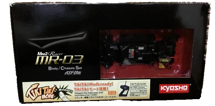 Kyosho Mini-Z MR-03 RAYBRIG HSV-010 2010 Body & Chassis Set  TikiTiki Mode Ready - Image 2 of 4
