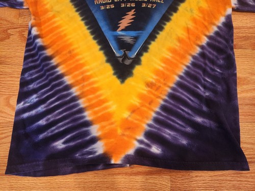 Furthur 2011 New York City Tour Shirt M Tie Dye Preowned Grateful Dead Bob Weir - Picture 19 of 24