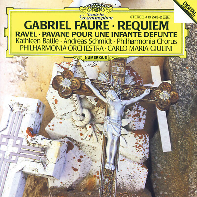 Faure - Requiem - Ravel - Pavane - Battle - Carlo Maria Giulini - Neu - RAR