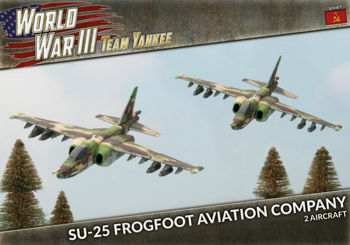 Team Yankee: Soviet Union SU-25 Frogfoot Aviation Company (TSBX20)