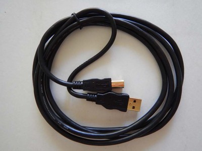 USB 2.0 A-B Cable 6ft/1.8m