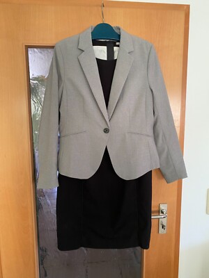 Etui-Kleid mit Blazer H&M Gr. 44