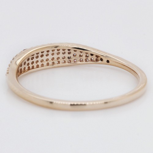 Zarter Diamantring - 0,50 TCW gefasst in 14k - Bild 4 von 4