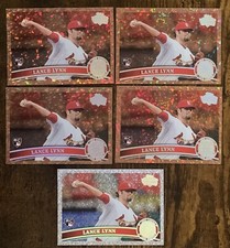 2011 TOPPS UPDATE LANCE LYNN DIAMOND ANNIVERSARY ROOKIE #US114 LOT OF 5 COGNAC 
