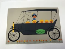 Edie Harper "Sunday School Outing" Beautiful Serigraph, Signed & Numbered