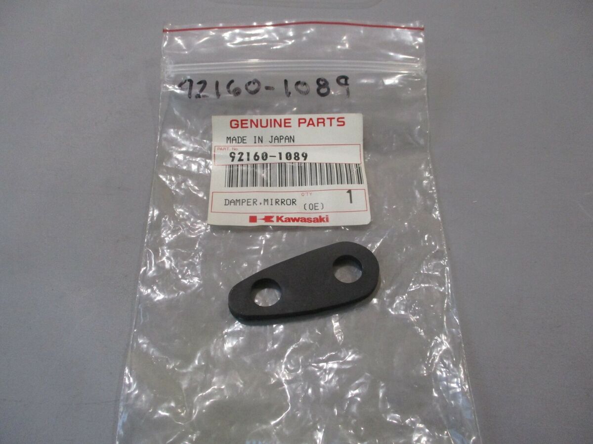 NOS Kawasaki OEM Mirror Damper 91 KR250 94-00 EX500 94-99 NOS Kawasaki OEM Mirror Damper 91 KR250 94-00 EX500 94-99
