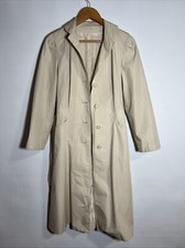 Vintage NINO DIOLEN Trench Coat Nino-FLEX Size S Made In Germany