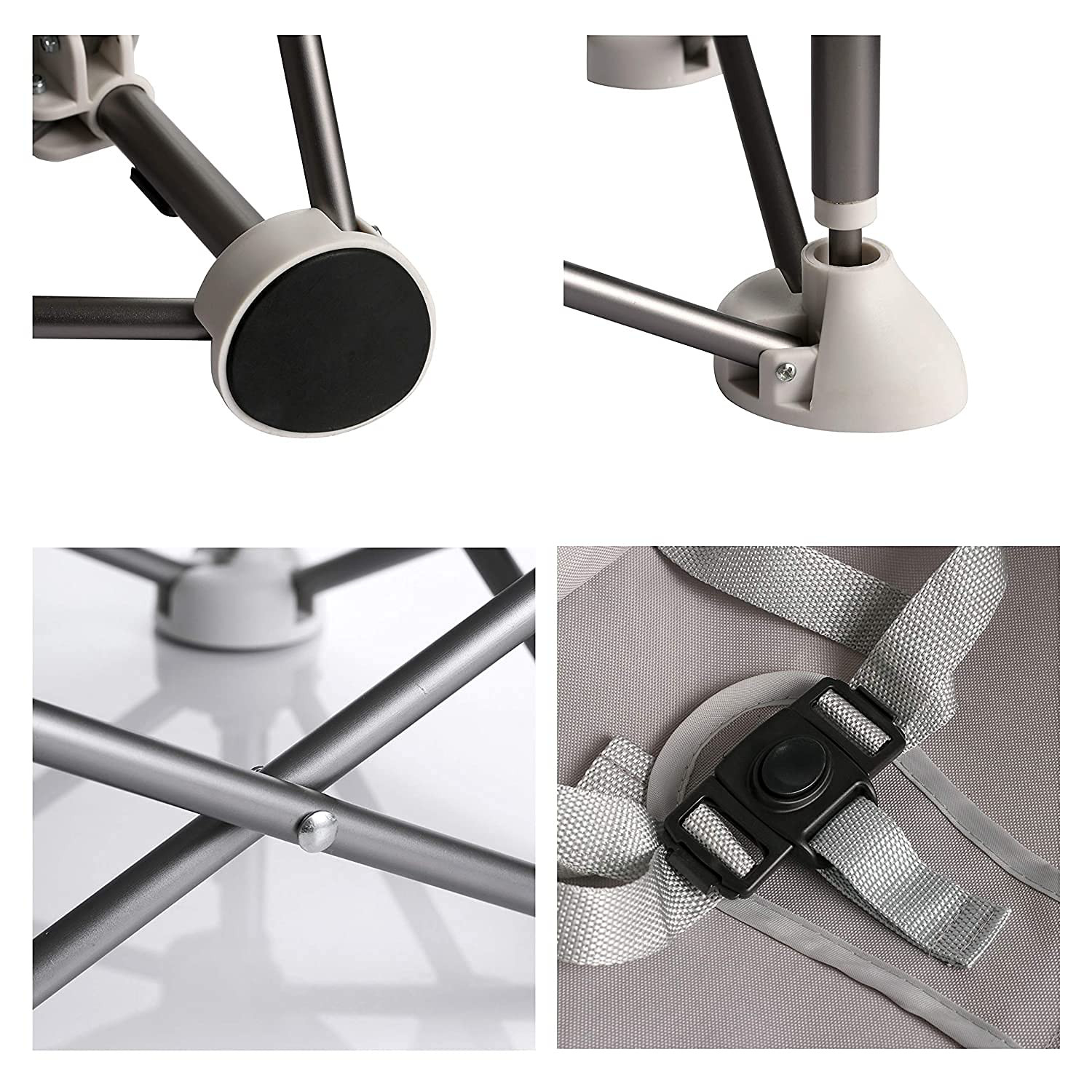 PandaEar Portable Travel Booster Seat with Tray Folding Baby Seat