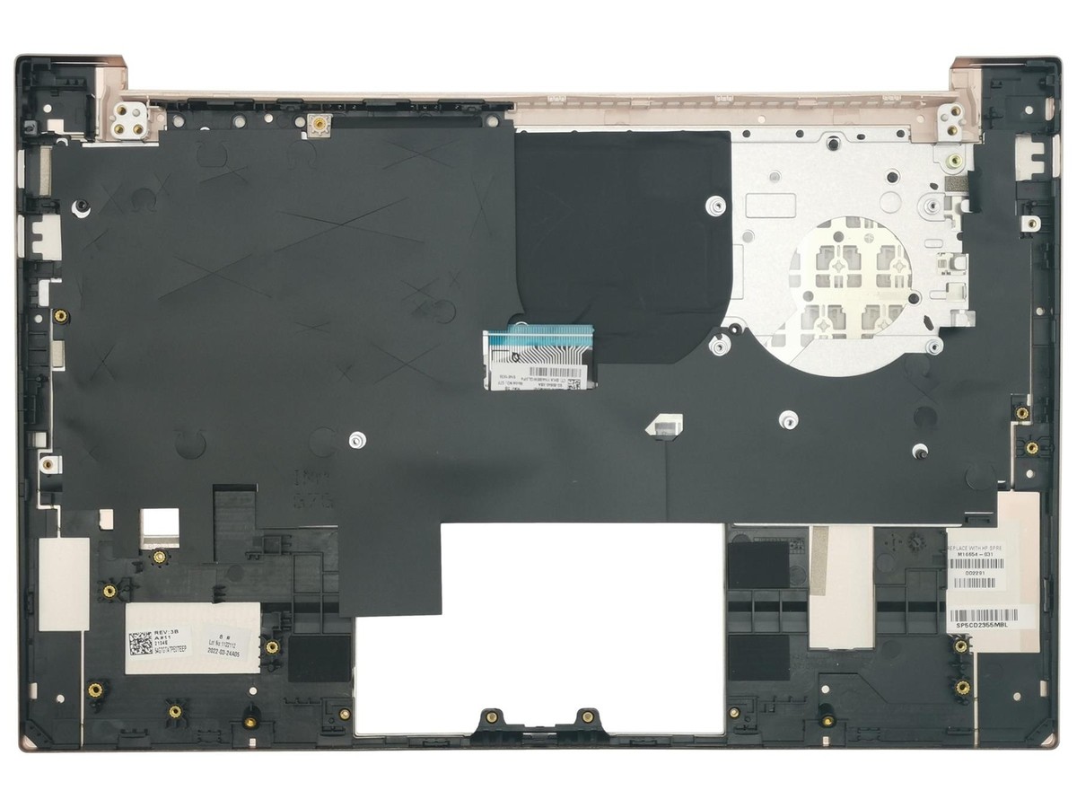 HP Pavilion 14-CE Copertura Poggiapolso Tastiera Ungheresi Oro