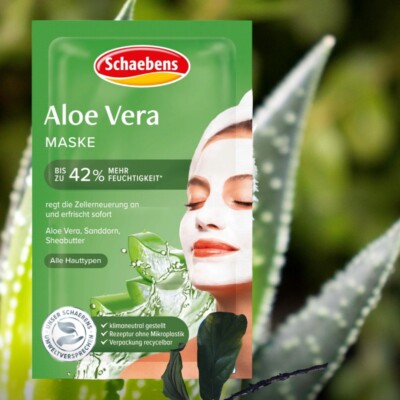 Schaebens Maske Aloe Vera (2x5 ml), 10 ml