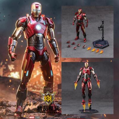 New ZD Toys 1/10 IRON MAN MK15 MK16 MK2 MARVEL Action figure